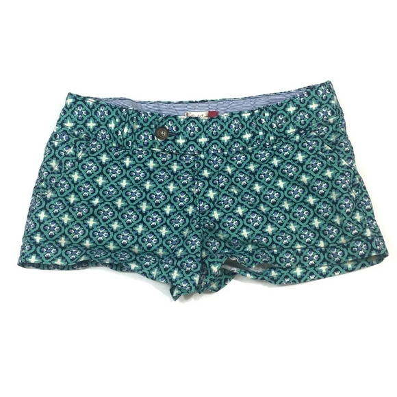 BT68 Red Camel Trendy Paisley Bermuda Shorts 7 - Picture 1 of 5
